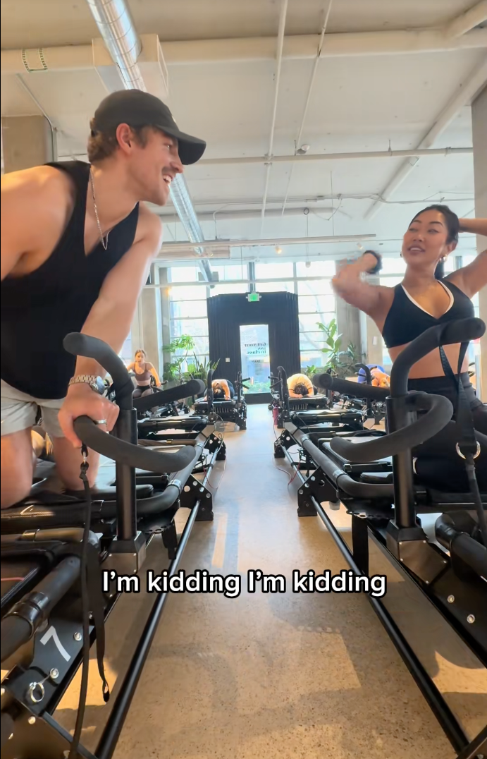 Moov Lagree — Megaformer sweat session.